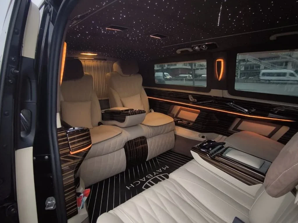 Maybach iç mekân detayı